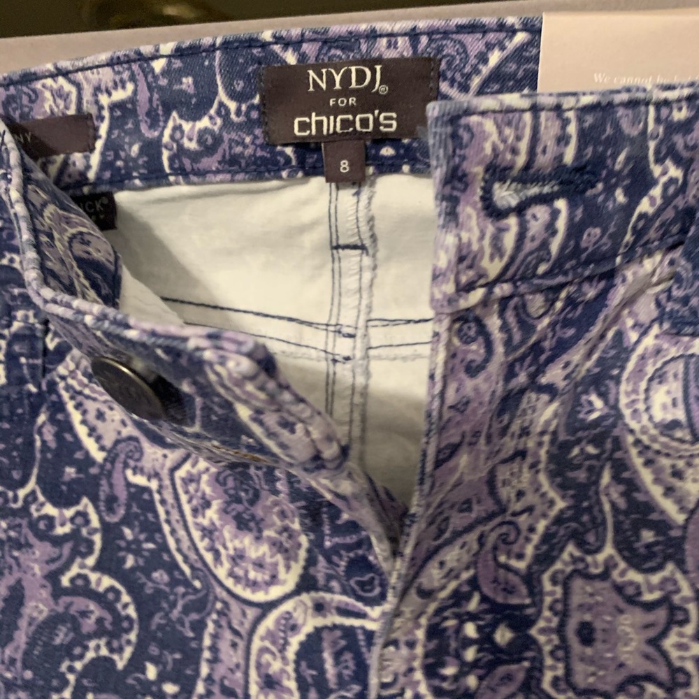Chico’s Pattern Jean - Picture 2 of 4